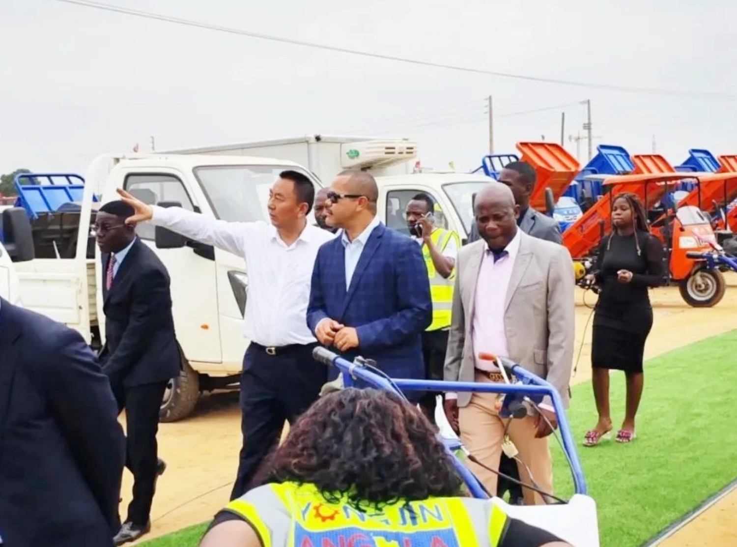 安哥拉永进工贸农用机械设备“展销月”活动正式启动