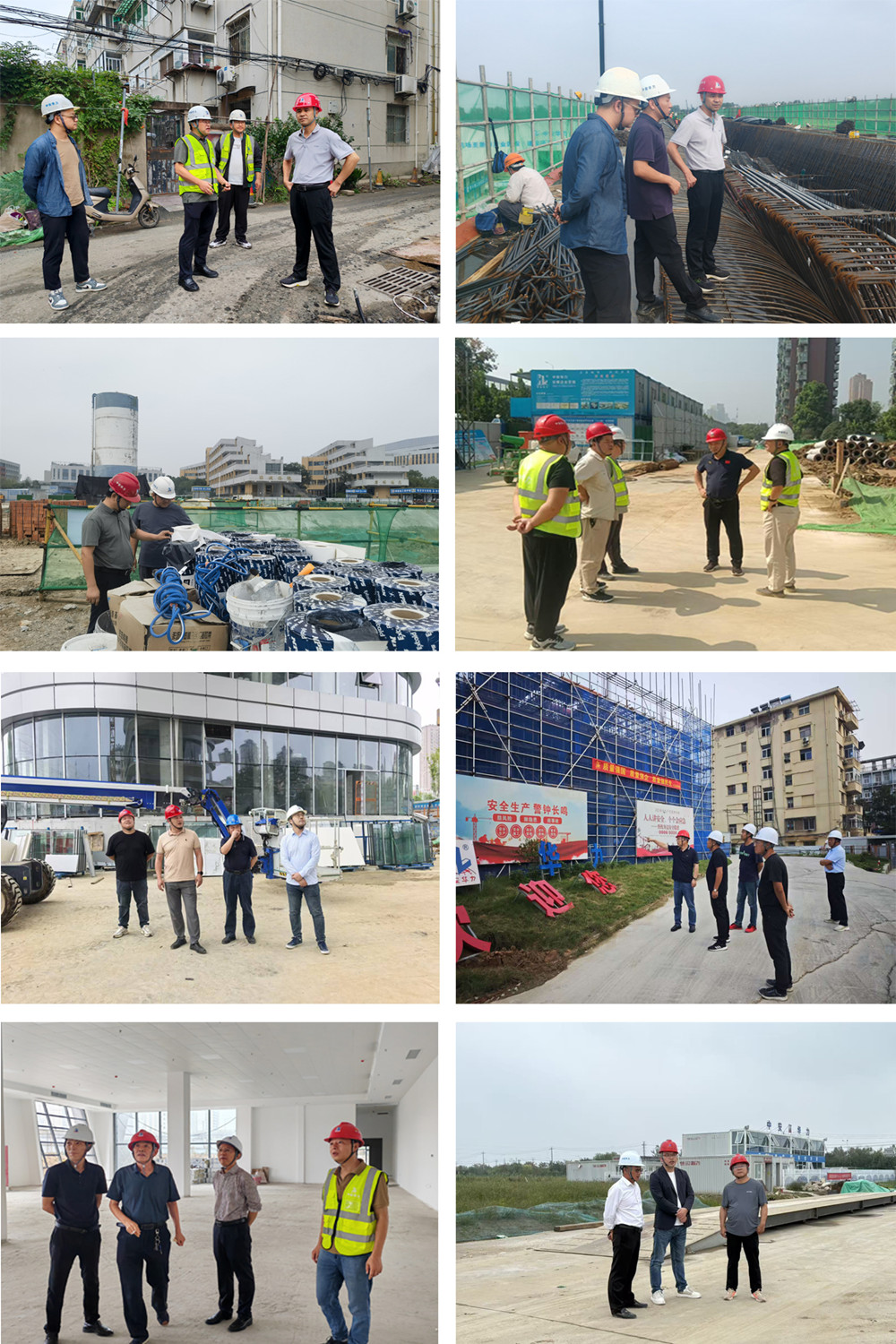 集团公司领导假期期间到重点项目开展安全带班检查