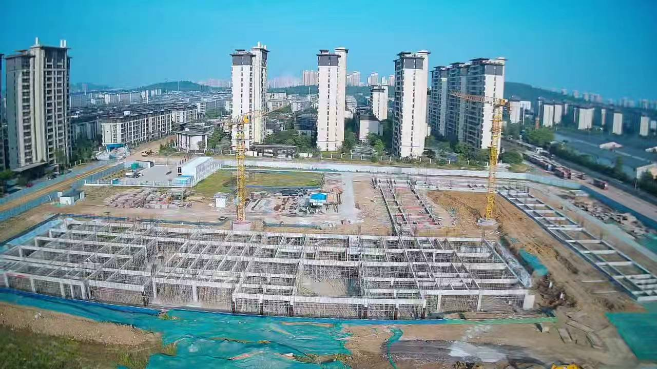集团承建蚌埠市花园实验学校EPC项目加速推进
