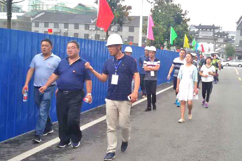 合肥市包河区重点局赴独山特色小镇实地考察