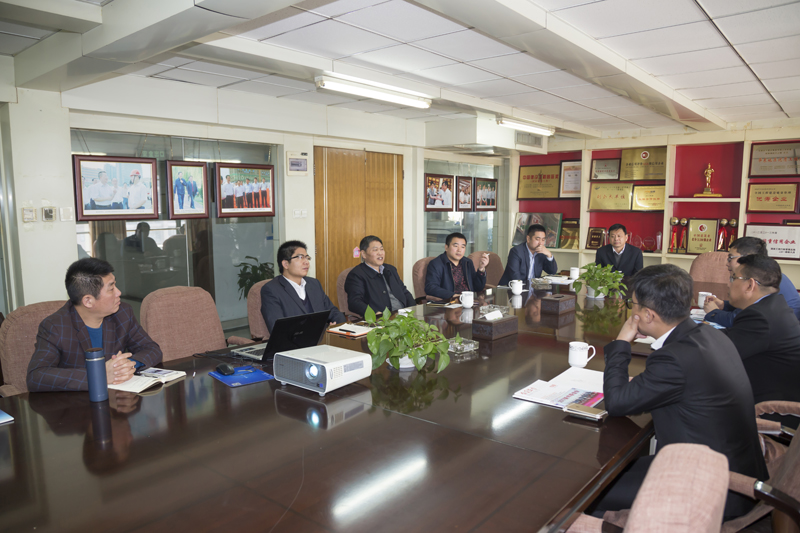 董事长常前仓会见中建二局投资公司华东总监修良军一行