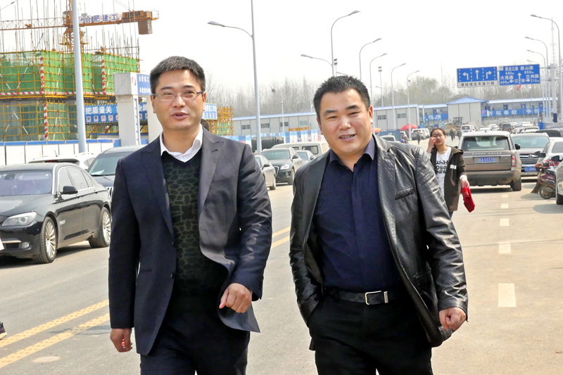 华力承建的包河智汇工园一期主体工程开工